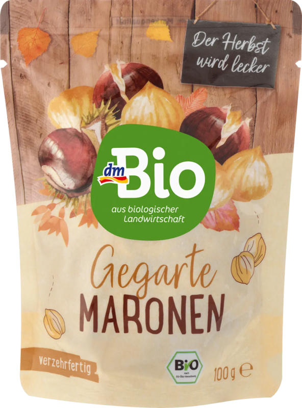 dmBio Gegarte Maronen verzehrfertig