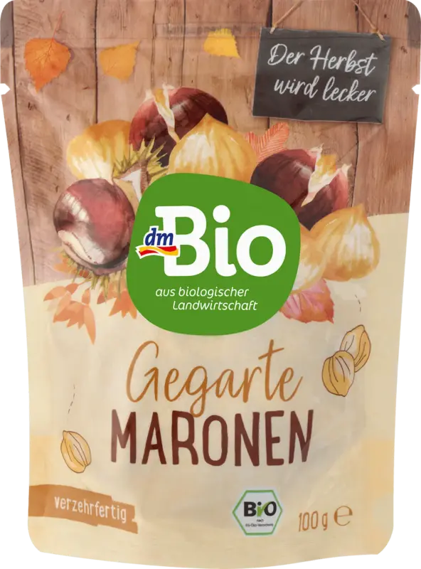 dmBio Gegarte Maronen verzehrfertig