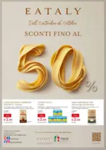Eataly SCONTI FINO AL 50% - al 13.10.2025