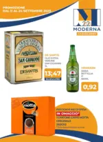 Moderna Cash PROMOZIONE DAL 11 AL 24 SETTEMBRE 2025 - al 24.09.2025