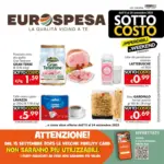 Eurospesa Sotto costo - al 24.09.2025