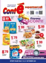 Contè Piovono sconti! - al 21.09.2025
