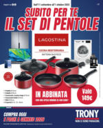 Trony Subito per te e il set di pentole - al 01.10.2025