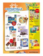 Costantiello supermercati Back To School - al 18.09.2025
