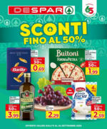 Despar Sconti fino al 50% - al 24.09.2025