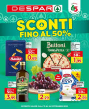 Sconti fino al 50%