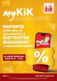 KiK újság érvényessége 2025.09.28-ig