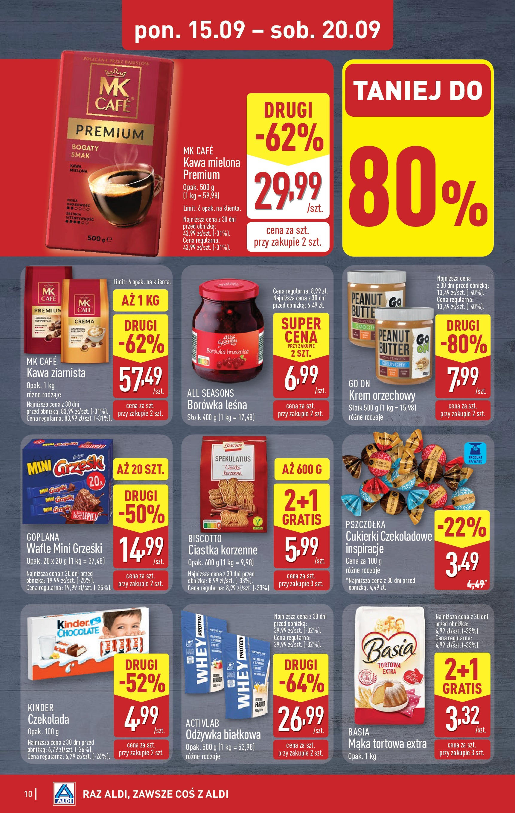 Aldi - Super tydzień w ALDI od 15.09 od 14.09.2025 | Nowa PDF gazetka | Strona: 10 Aldi - Super tydzień w ALDI od 15.09 od 14.09.2025 - Ulotka PDF, promocje | Strona: 10