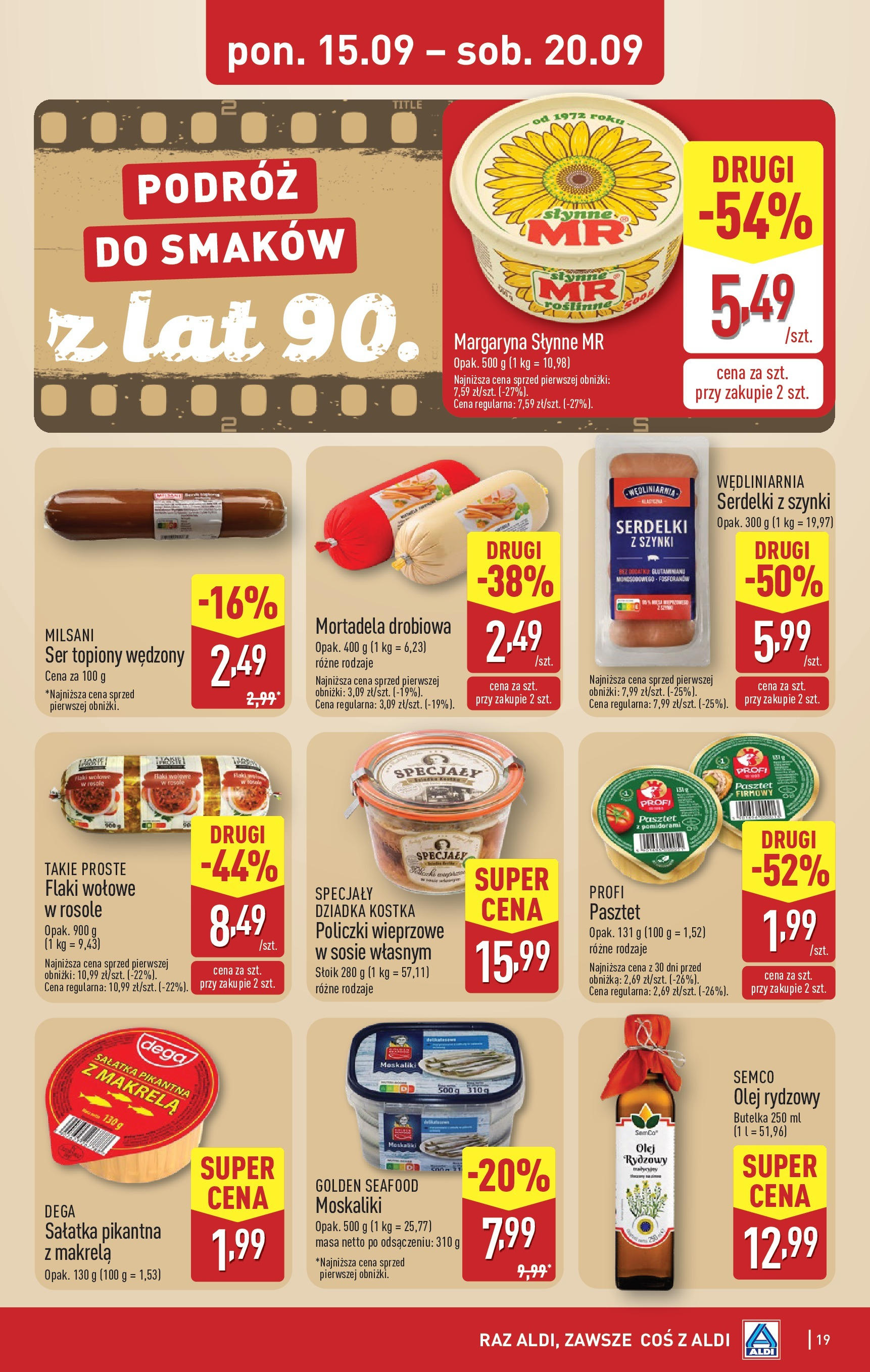 Aldi - Super tydzień w ALDI od 15.09 od 14.09.2025 | Nowa PDF gazetka | Strona: 19 Aldi - Super tydzień w ALDI od 15.09 od 14.09.2025 - Ulotka PDF, promocje | Strona: 19