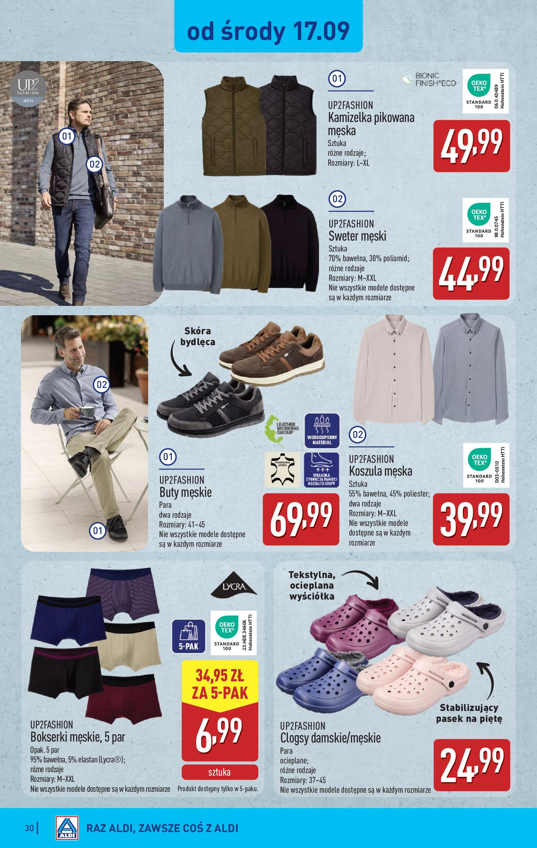 Aldi - Super tydzień w ALDI od 15.09 od 14.09.2025 | Nowa PDF gazetka | Strona: 30 Aldi - Super tydzień w ALDI od 15.09 od 14.09.2025 - Ulotka PDF, promocje | Strona: 30