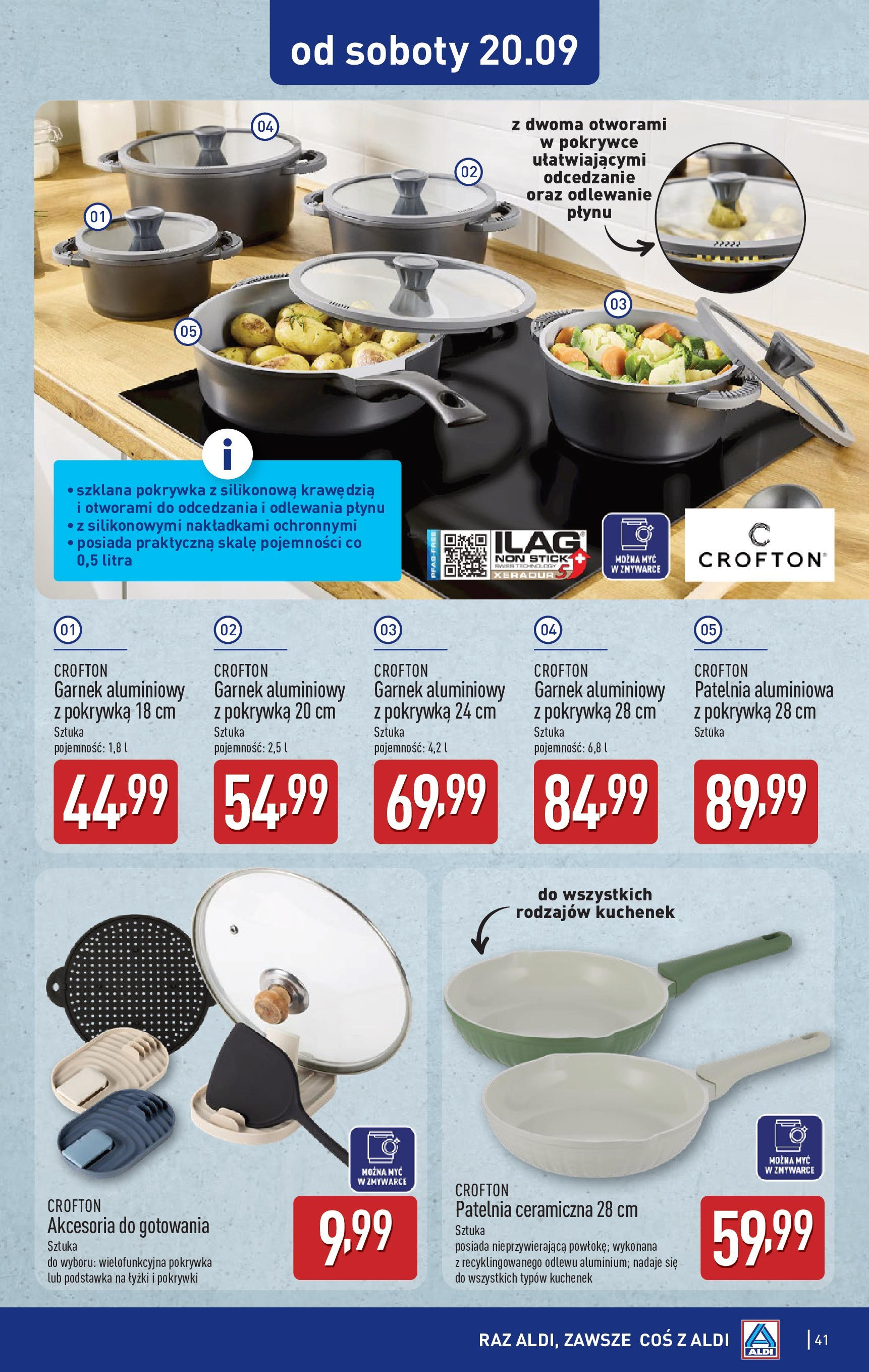 Aldi - Super tydzień w ALDI od 15.09 od 14.09.2025 | Nowa PDF gazetka | Strona: 41 Aldi - Super tydzień w ALDI od 15.09 od 14.09.2025 - Ulotka PDF, promocje | Strona: 41
