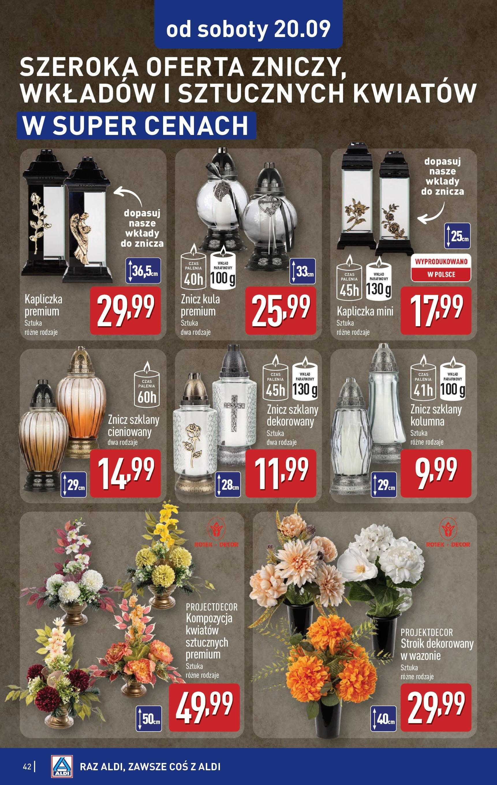 Aldi - Super tydzień w ALDI od 15.09 od 14.09.2025 | Nowa PDF gazetka | Strona: 42 Aldi - Super tydzień w ALDI od 15.09 od 14.09.2025 - Ulotka PDF, promocje | Strona: 42