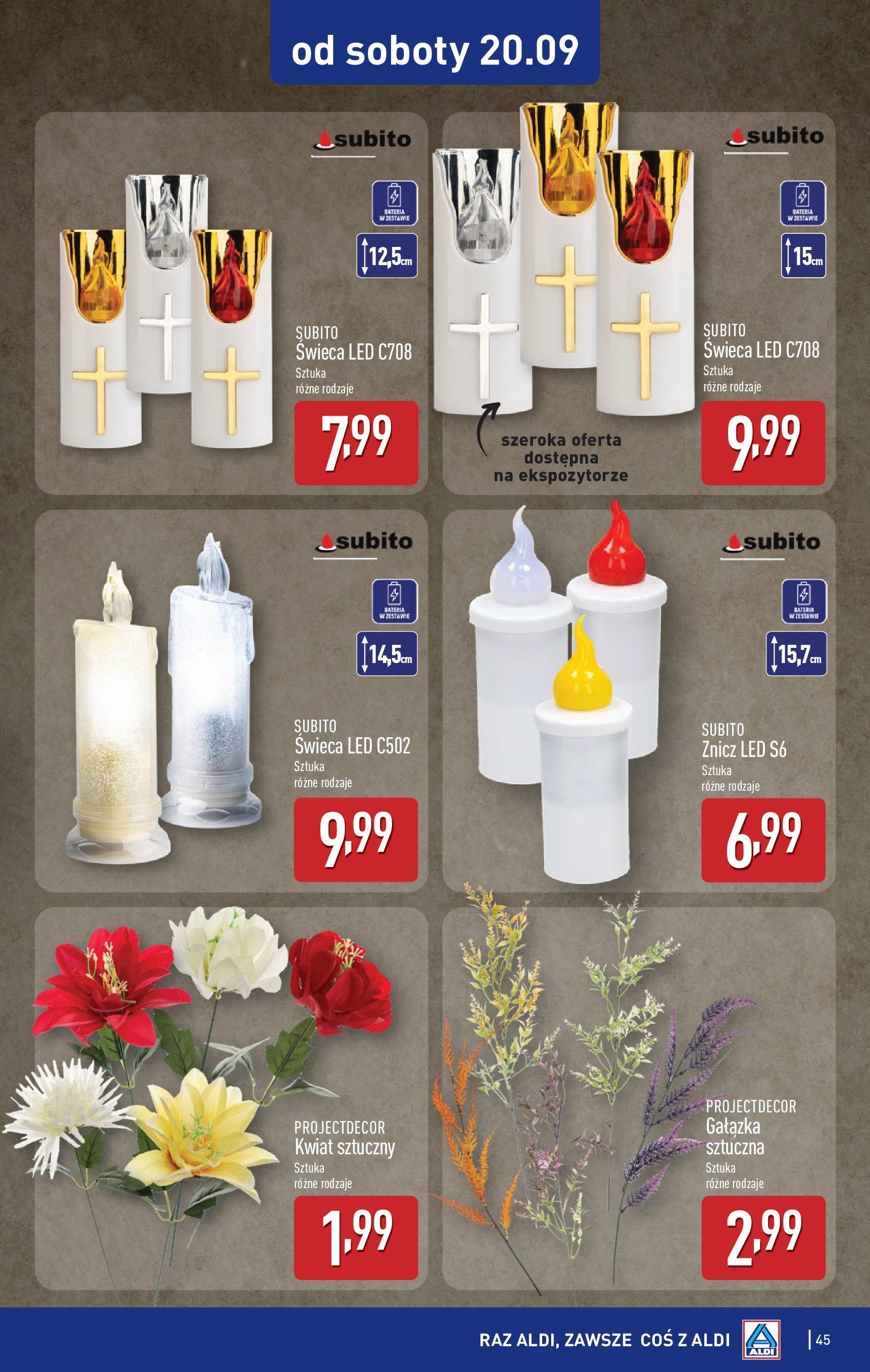 Aldi - Super tydzień w ALDI od 15.09 od 14.09.2025 | Nowa PDF gazetka | Strona: 45 Aldi - Super tydzień w ALDI od 15.09 od 14.09.2025 - Ulotka PDF, promocje | Strona: 45