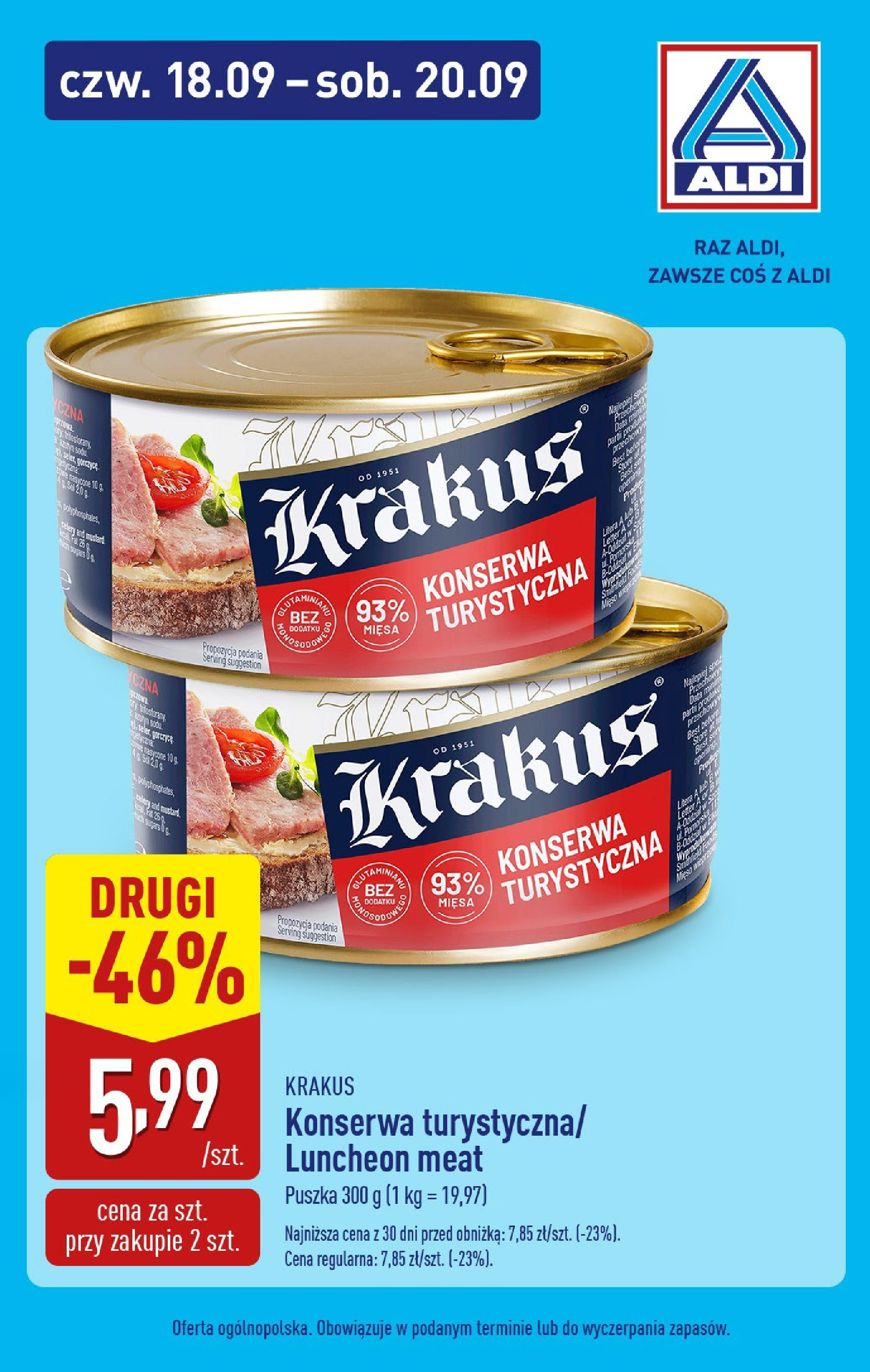 Aldi - Najlepsze promocje od czwartku w ALDI od 17.09.2025 - Ulotka PDF, promocje | Strona: 3