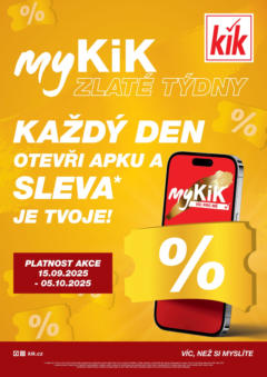 Náhled letáku Kik - KiK leták do 28.09.2025 od 14.09.2025