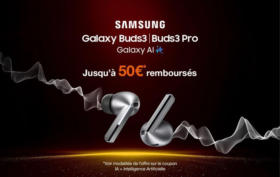 Galaxy Buds3 | Buds3 Pro Jusqu'à 50€ remboursés