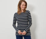 Tchibo/Eduscho Street One Rippshirt Navy - bis 01.10.2025