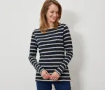 Tchibo/Eduscho Street One Rippshirt Navy - bis 01.10.2025