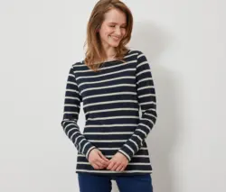 Street One Rippshirt Navy