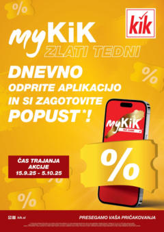 Kik katalog akcije – veljaven od 14.09.2025