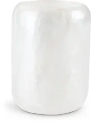 JYSK Поставка за четка за зъби LISTERBY бяла седефен ефект