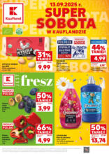 Kaufland Super Sobota ważne do 13.09