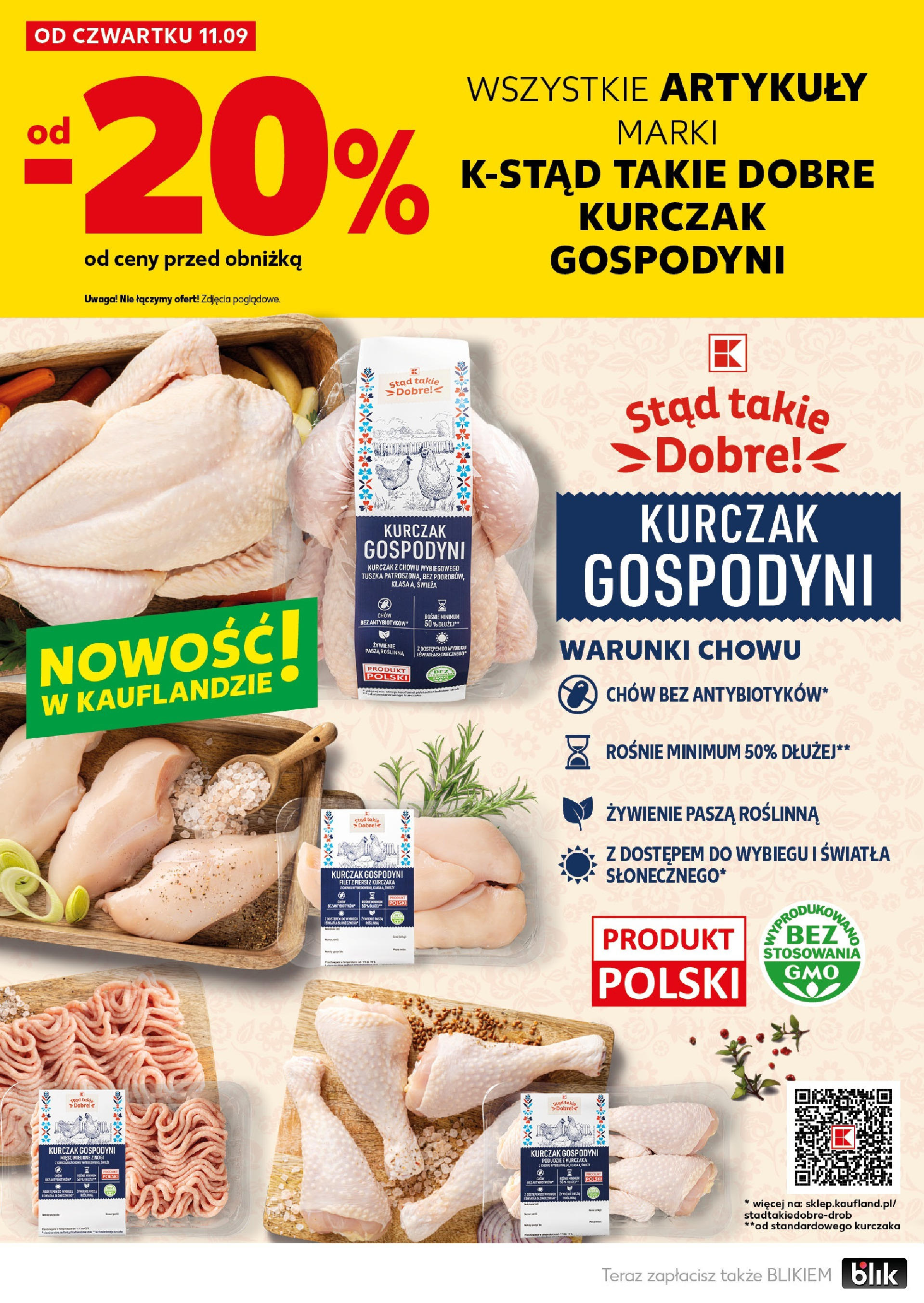 Kaufland - Kaufland Super Sobota ważne do 13.09 od 12.09.2025 - od jutra PDF | Strona: 18 | Produkty: Kurczak, Piersi, Mięso, Mięso mielone