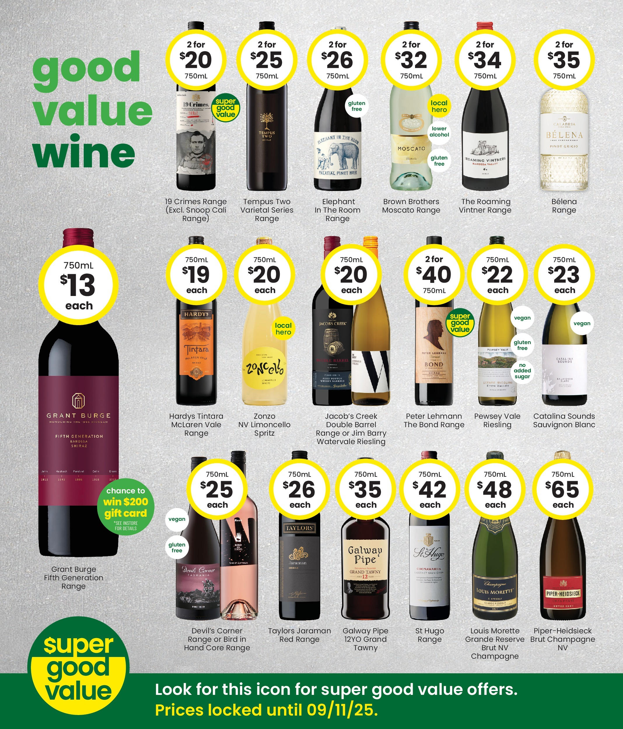 The Bottle-O - Good Value Booze, For Good Value Fans. 15/09 - 14/09/2025 > weekly / monthly specials | Page: 6 | Products: Wine, Sugar