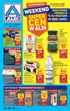 Pogląd oferty "Aldi Gazetka - Okazje na weekend" - ważna od 18.09.2025