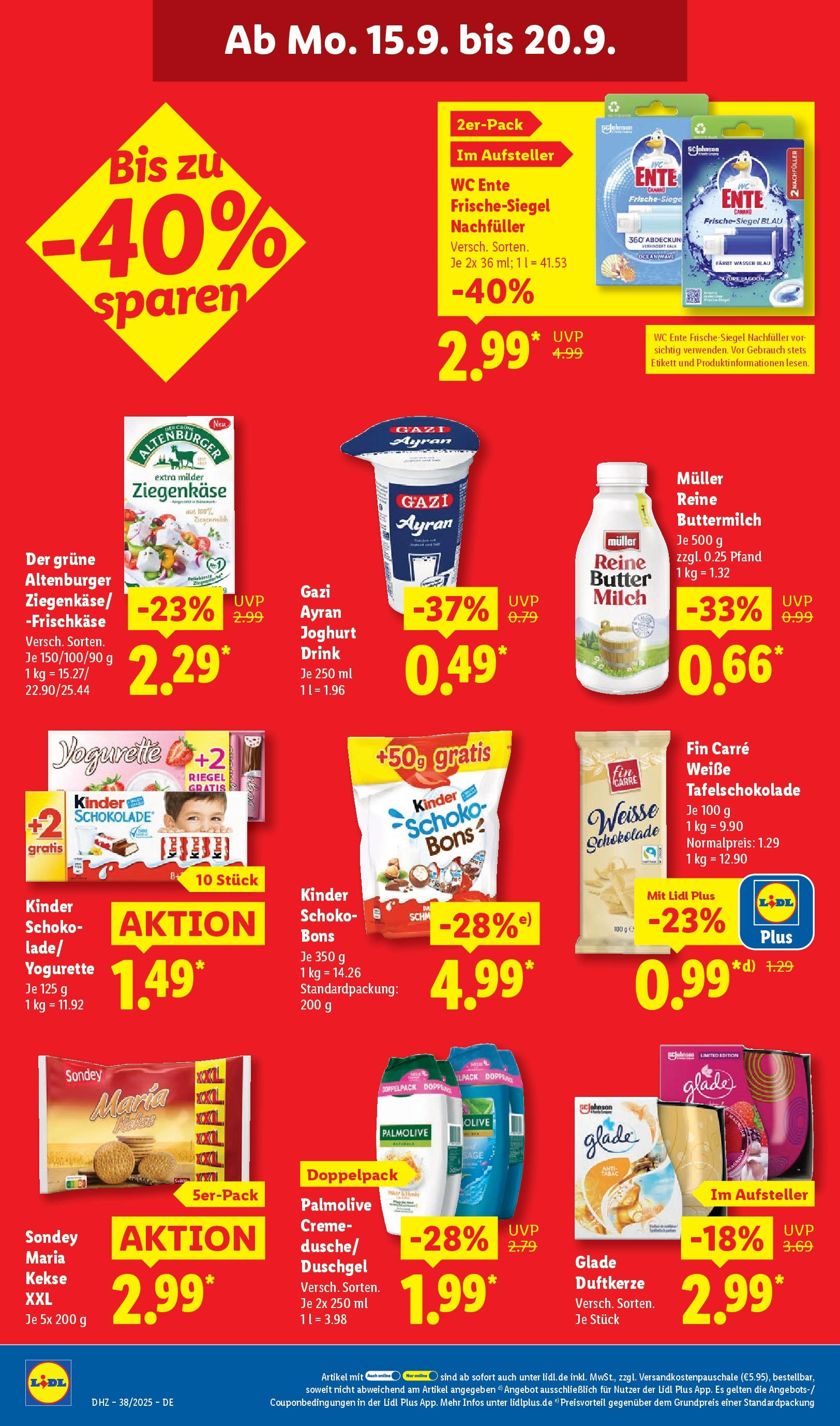 Lidl: Wochenangebote von 14. September bis 20. September 2025 - Prospekt seite 22