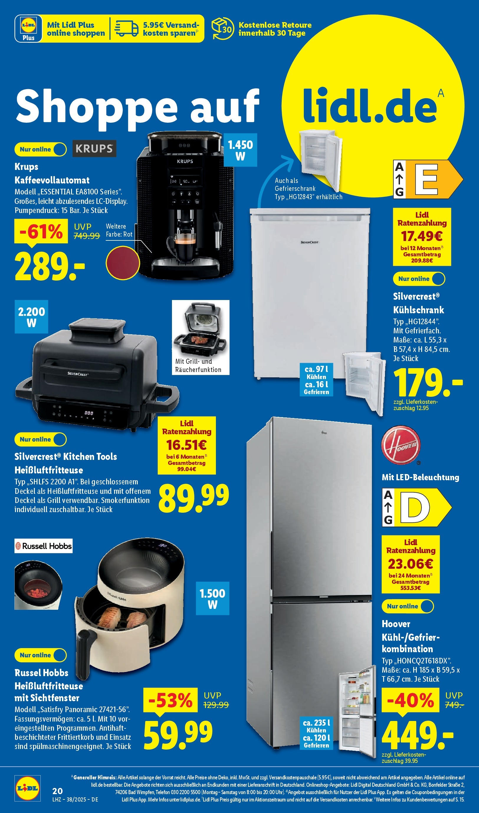 Lidl: Wochenangebote von 14. September bis 20. September 2025 - Prospekt seite 34