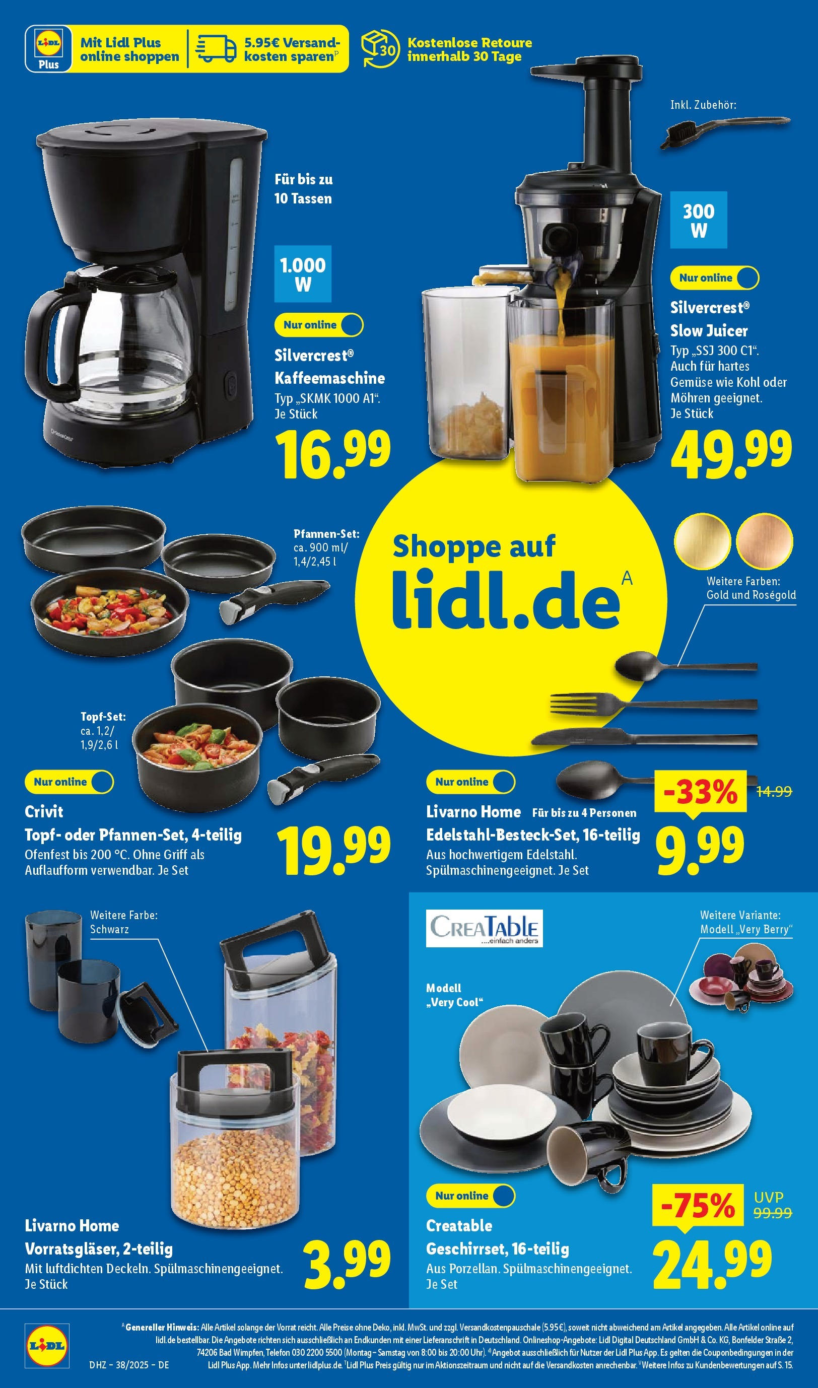 Lidl: Wochenangebote von 14. September bis 20. September 2025 - Prospekt seite 36