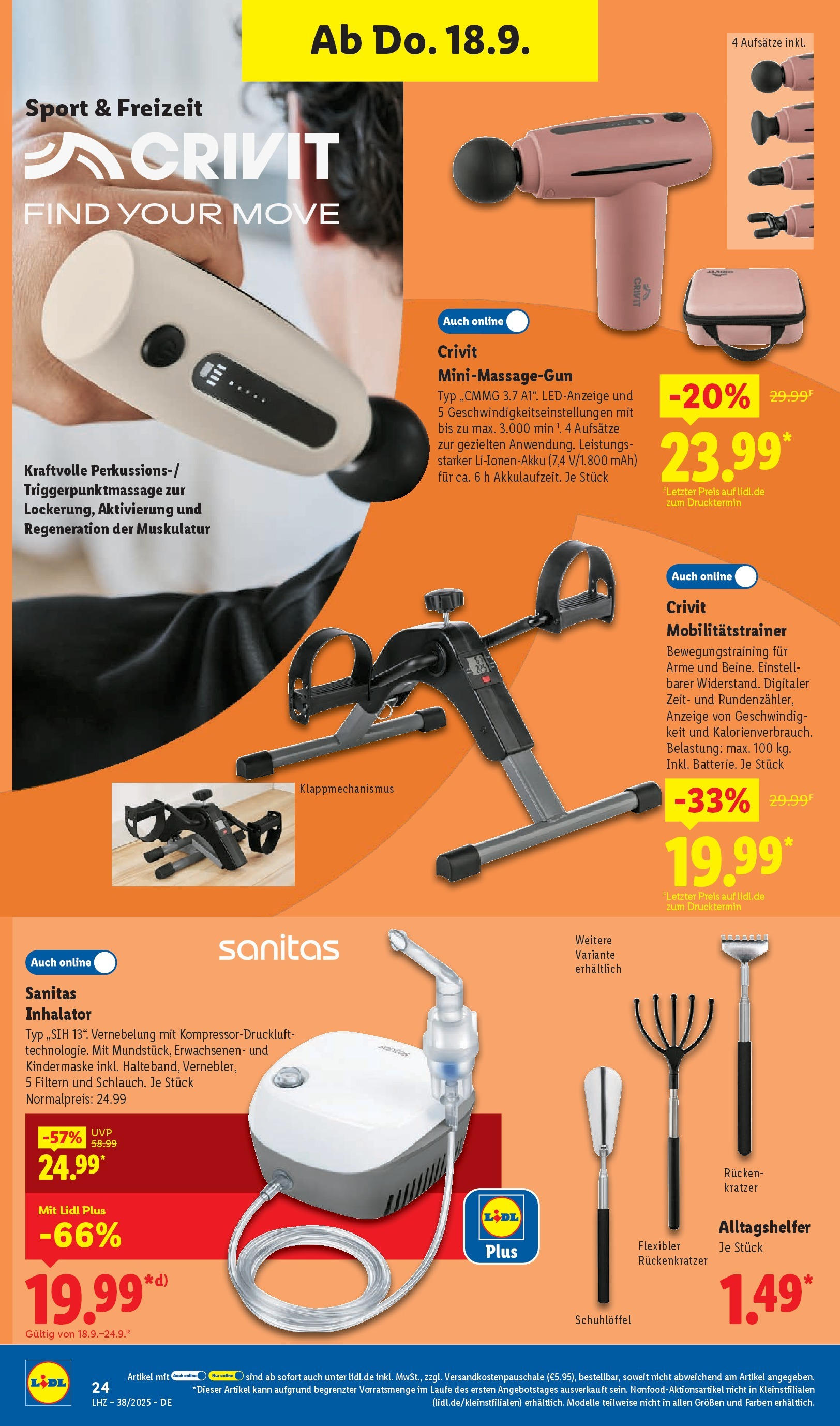 Lidl: Wochenangebote von 14. September bis 20. September 2025 - Prospekt seite 42