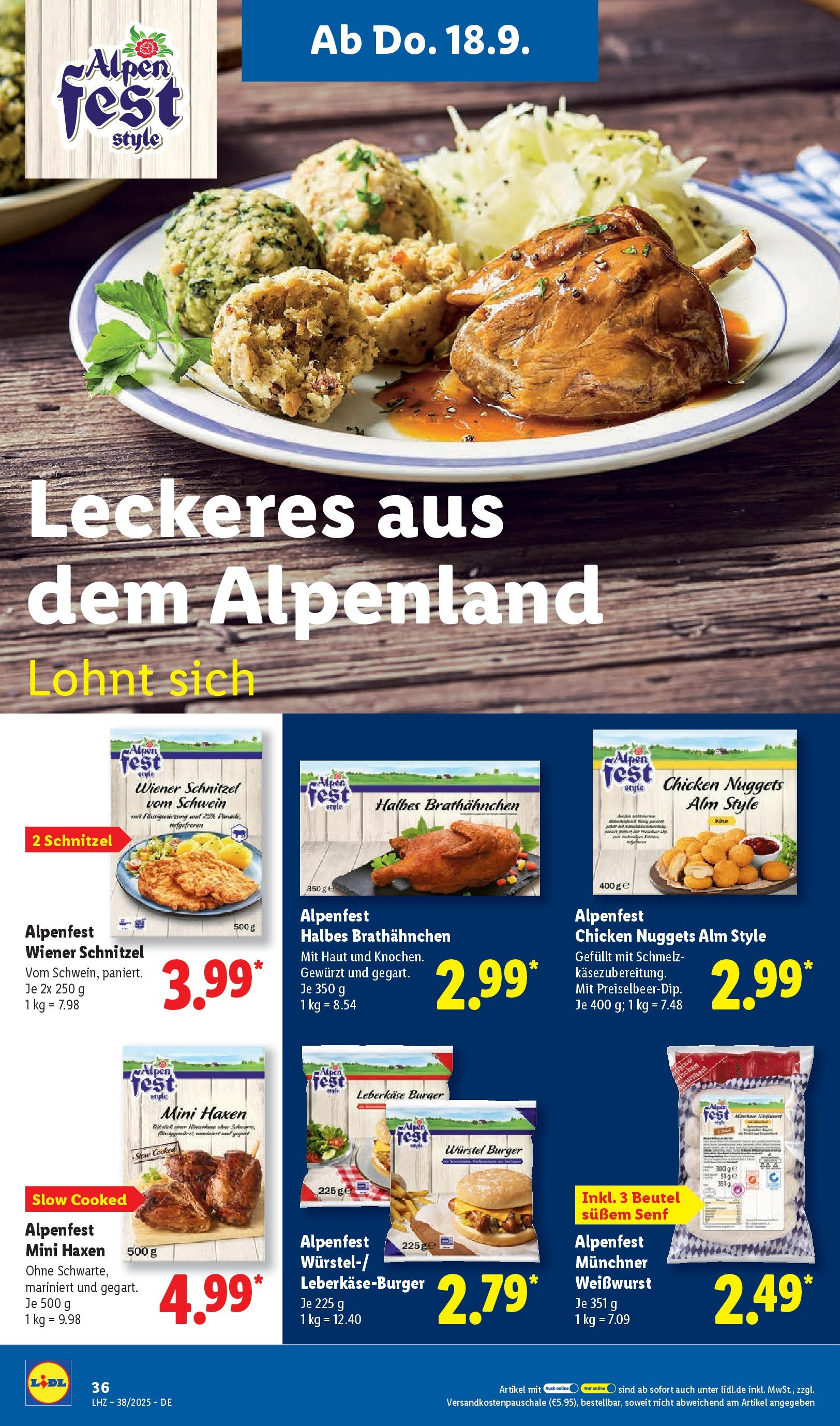 Lidl: Wochenangebote von 14. September bis 20. September 2025 - Prospekt seite 54