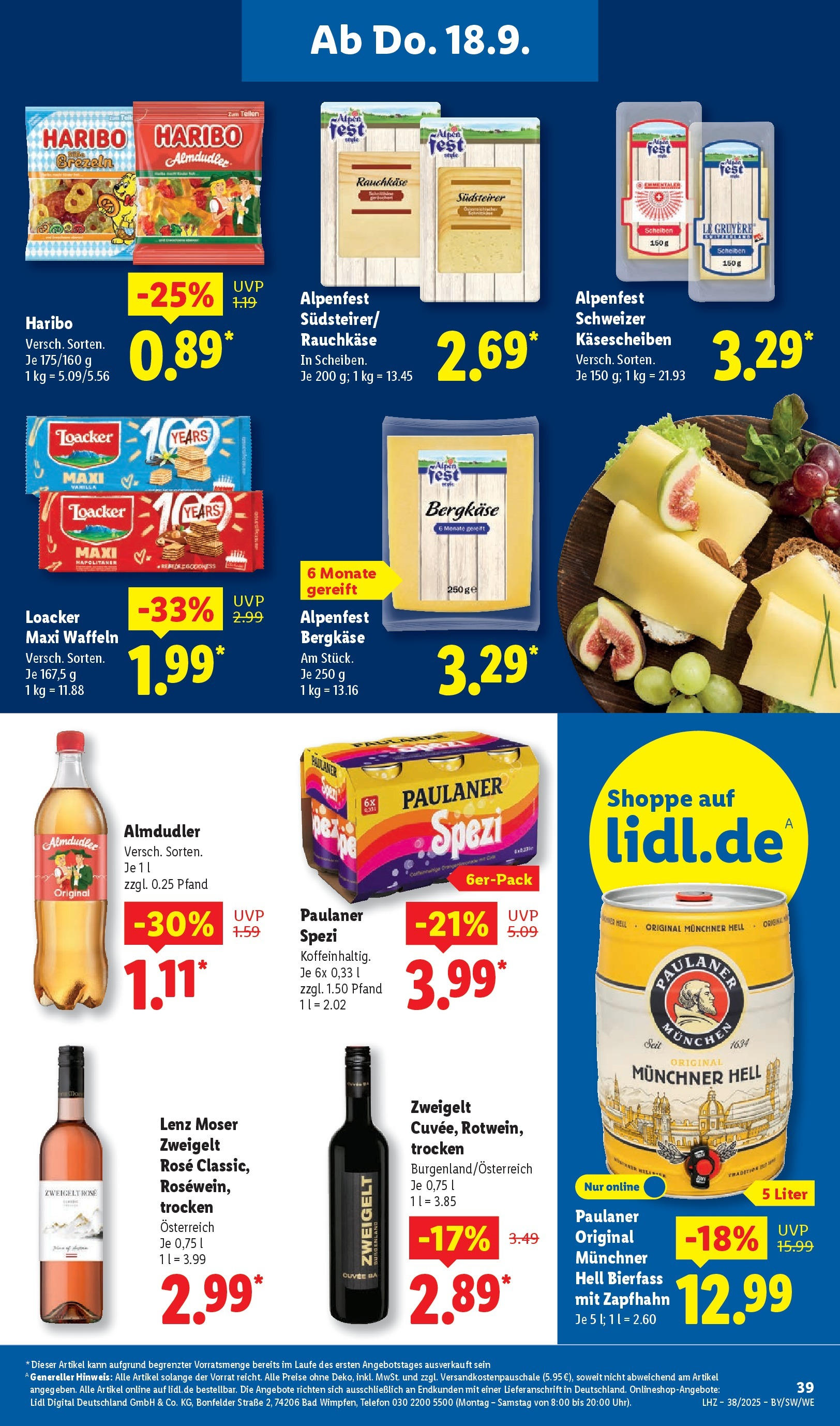 Lidl: Wochenangebote von 14. September bis 20. September 2025 - Prospekt seite 57