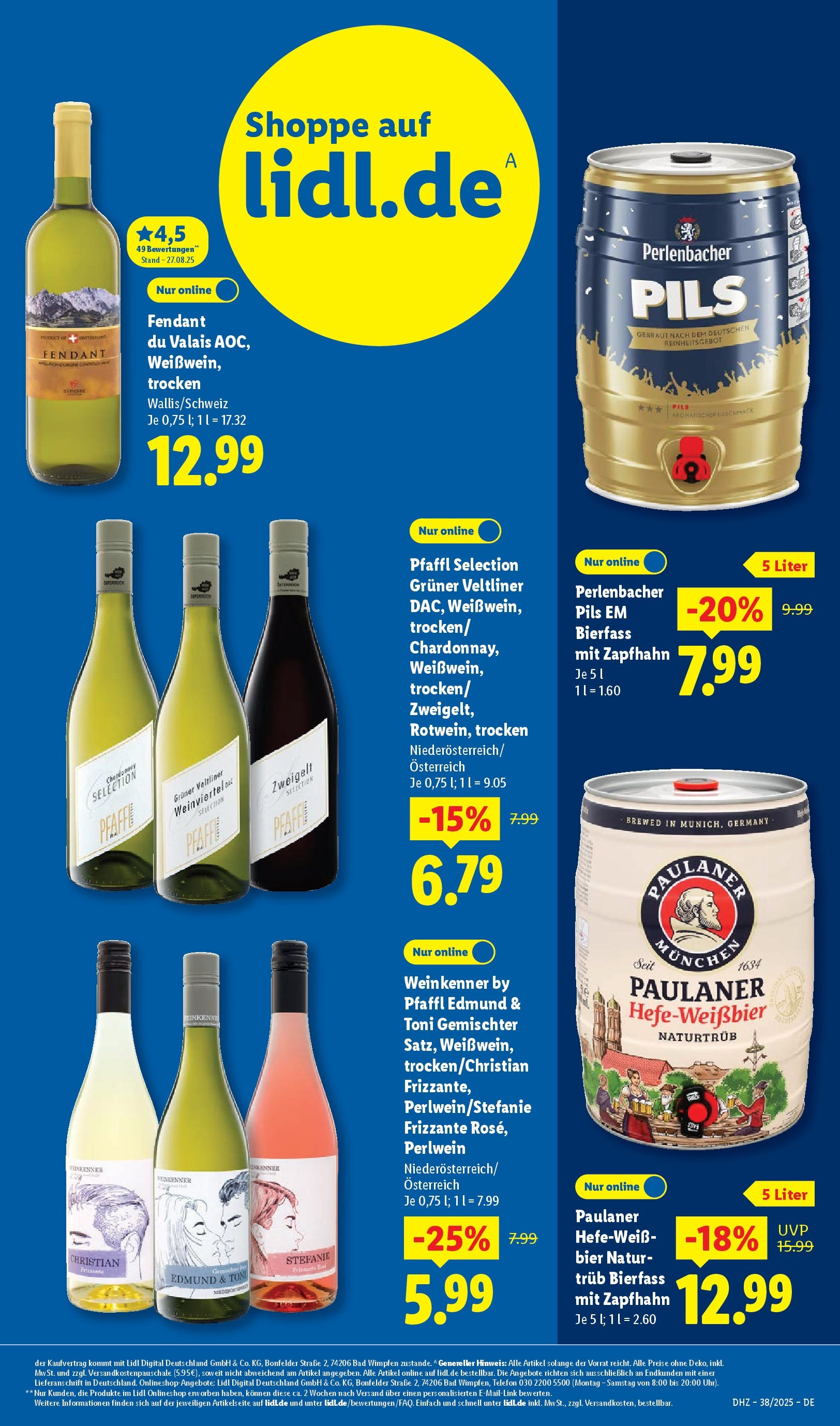 Lidl: Wochenangebote von 14. September bis 20. September 2025 - Prospekt seite 61