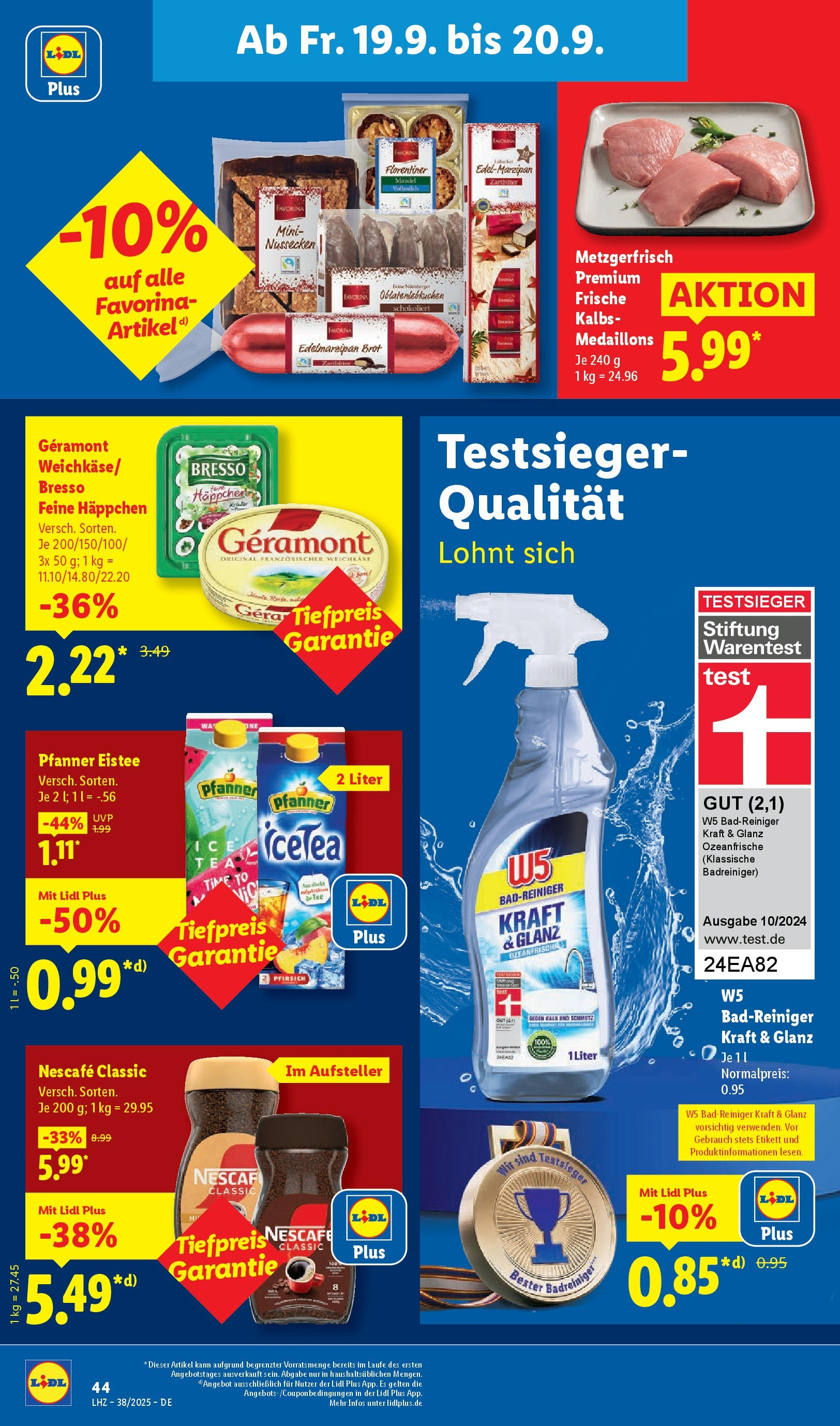 Lidl: Wochenangebote von 14. September bis 20. September 2025 - Prospekt seite 68