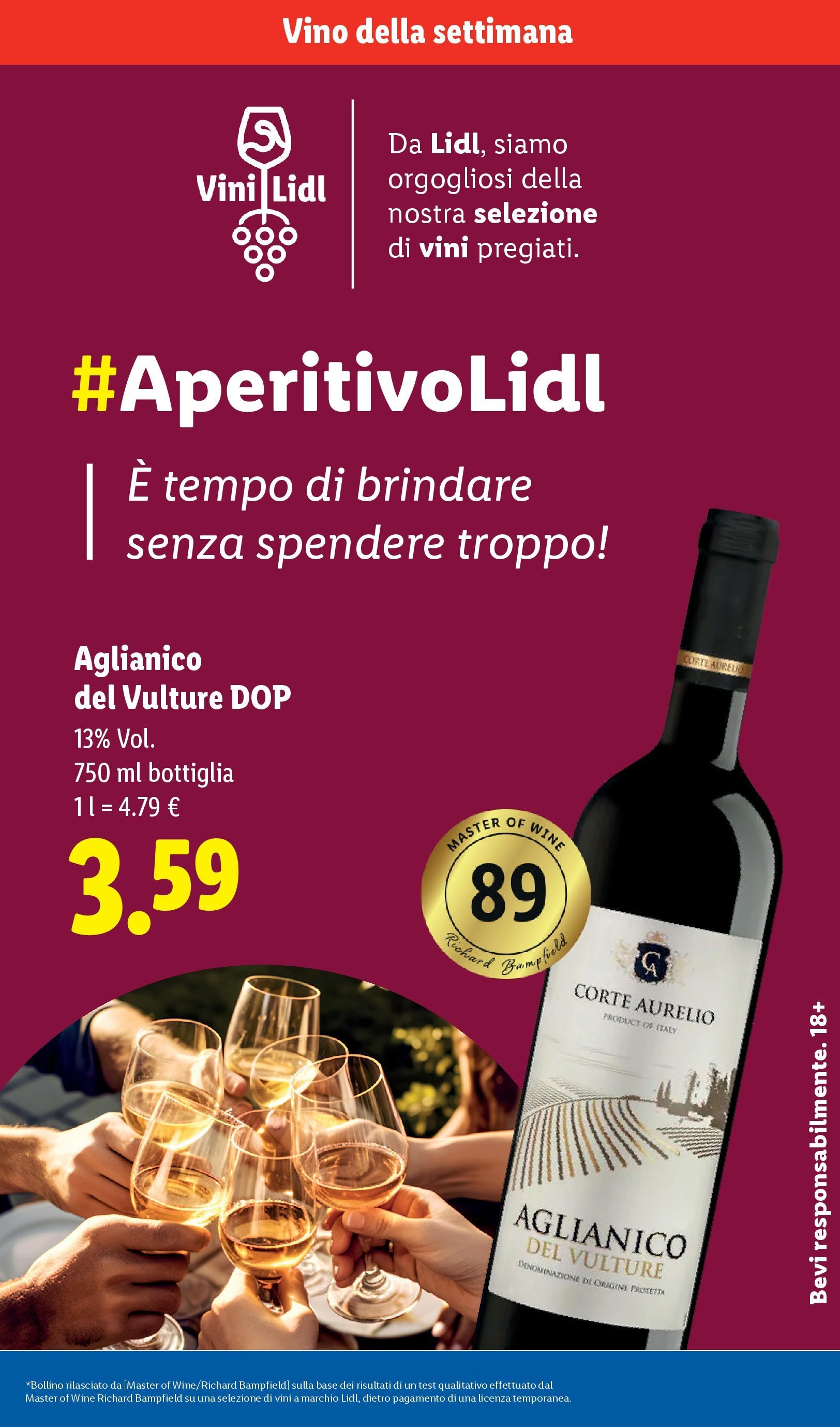 LIDL nuovo volantino dal 14/09/2025 - in anteprima⏳ | Pagina: 7 | Prodotti: Vino, Bottiglia LIDL volantino della prossima settimana dal 14/09/2025 📣 | Pagina: 7 | Prodotti: Vino, Bottiglia