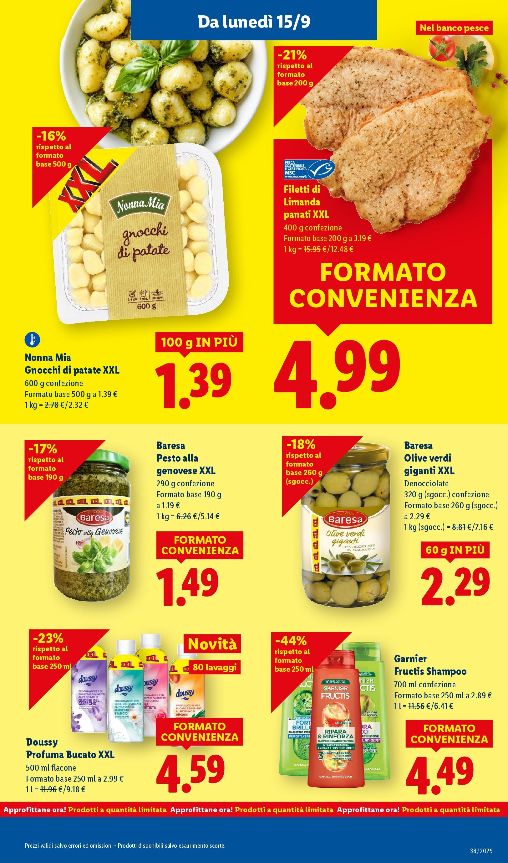 LIDL nuovo volantino dal 14/09/2025 - in anteprima⏳ | Pagina: 13 | Prodotti: Patate, Olive, Pesca, Pesto LIDL volantino della prossima settimana dal 14/09/2025 📣 | Pagina: 13 | Prodotti: Patate, Olive, Pesca, Pesto