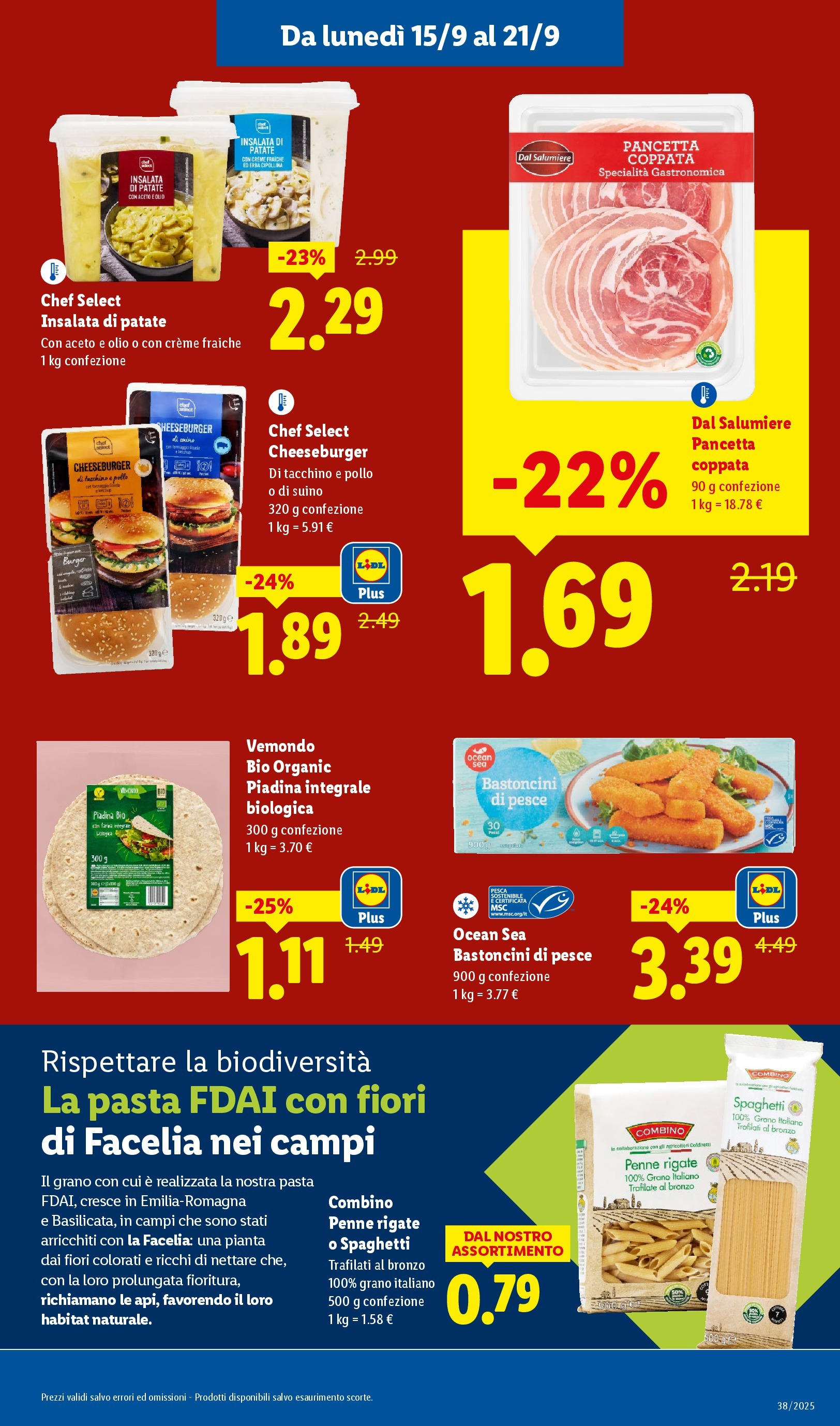 LIDL nuovo volantino dal 14/09/2025 - in anteprima⏳ | Pagina: 15 | Prodotti: Suino, Farina, Pasta, Penne LIDL volantino della prossima settimana dal 14/09/2025 📣 | Pagina: 15 | Prodotti: Suino, Farina, Pasta, Penne