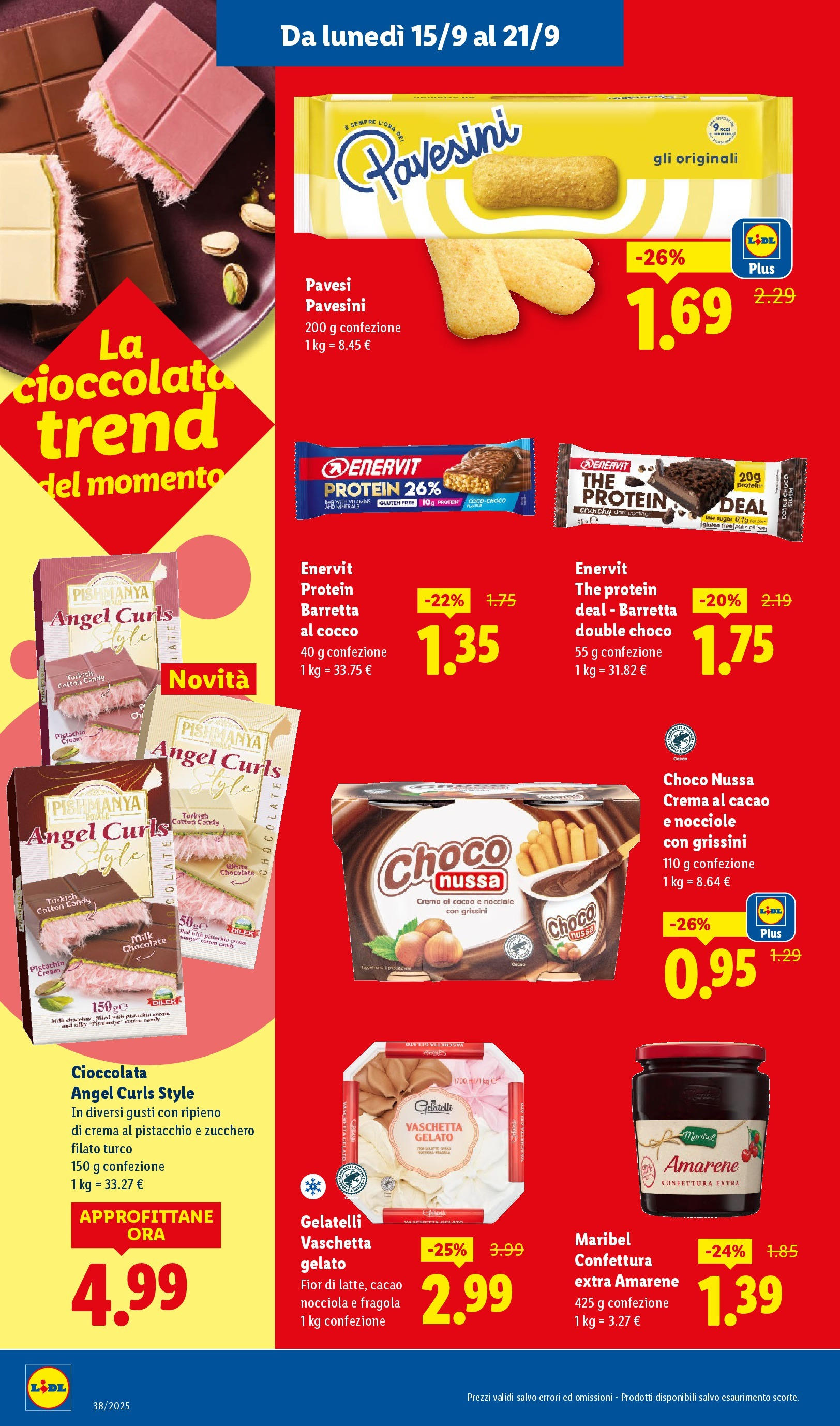 LIDL nuovo volantino dal 14/09/2025 - in anteprima⏳ | Pagina: 18 | Prodotti: Gelato, Zucchero, Nocciole, Cocco LIDL volantino della prossima settimana dal 14/09/2025 📣 | Pagina: 18 | Prodotti: Gelato, Zucchero, Nocciole, Cocco