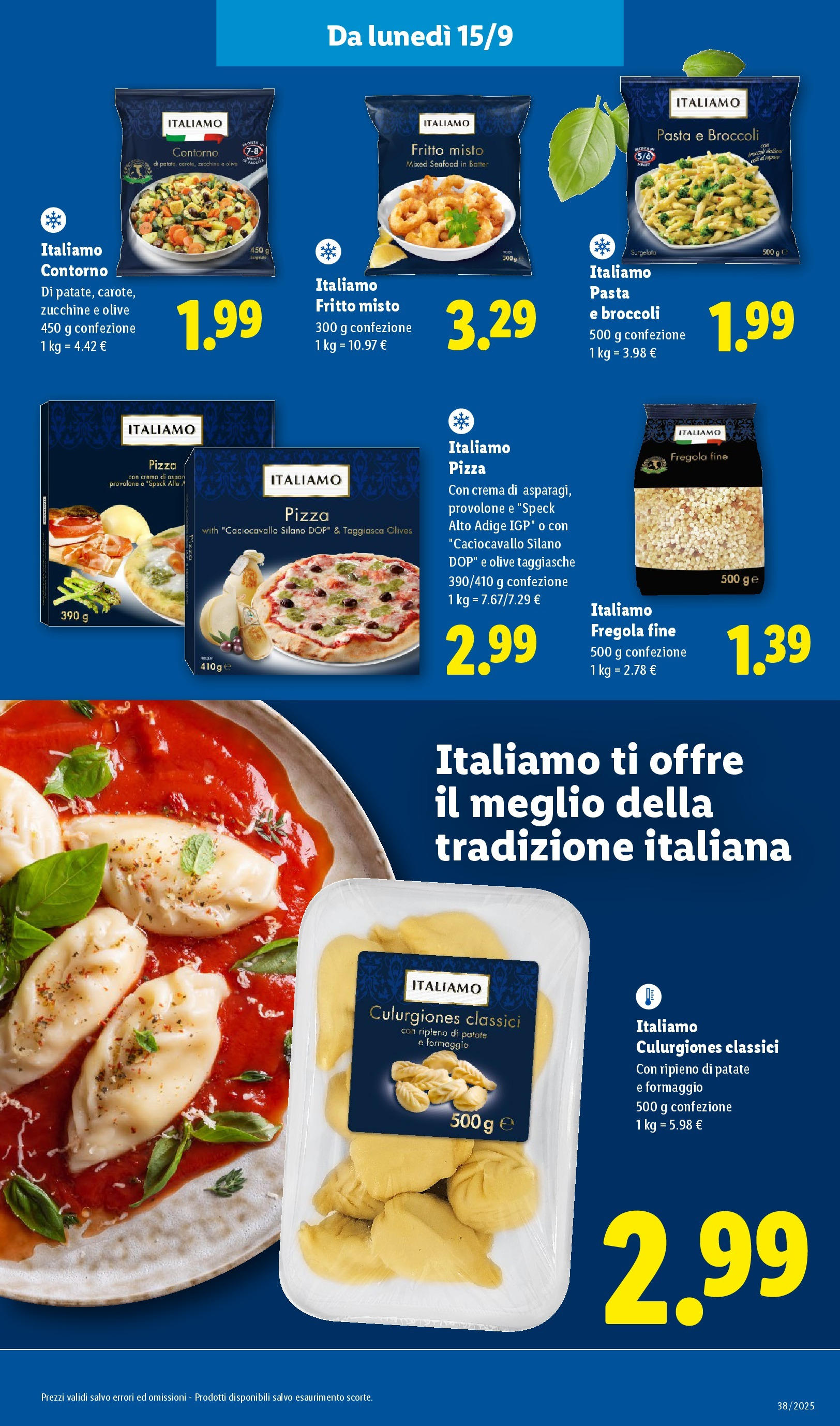 LIDL nuovo volantino dal 14/09/2025 - in anteprima⏳ | Pagina: 27 | Prodotti: Provolone, Crema, Olive, Broccoli LIDL volantino della prossima settimana dal 14/09/2025 📣 | Pagina: 27 | Prodotti: Provolone, Crema, Olive, Broccoli