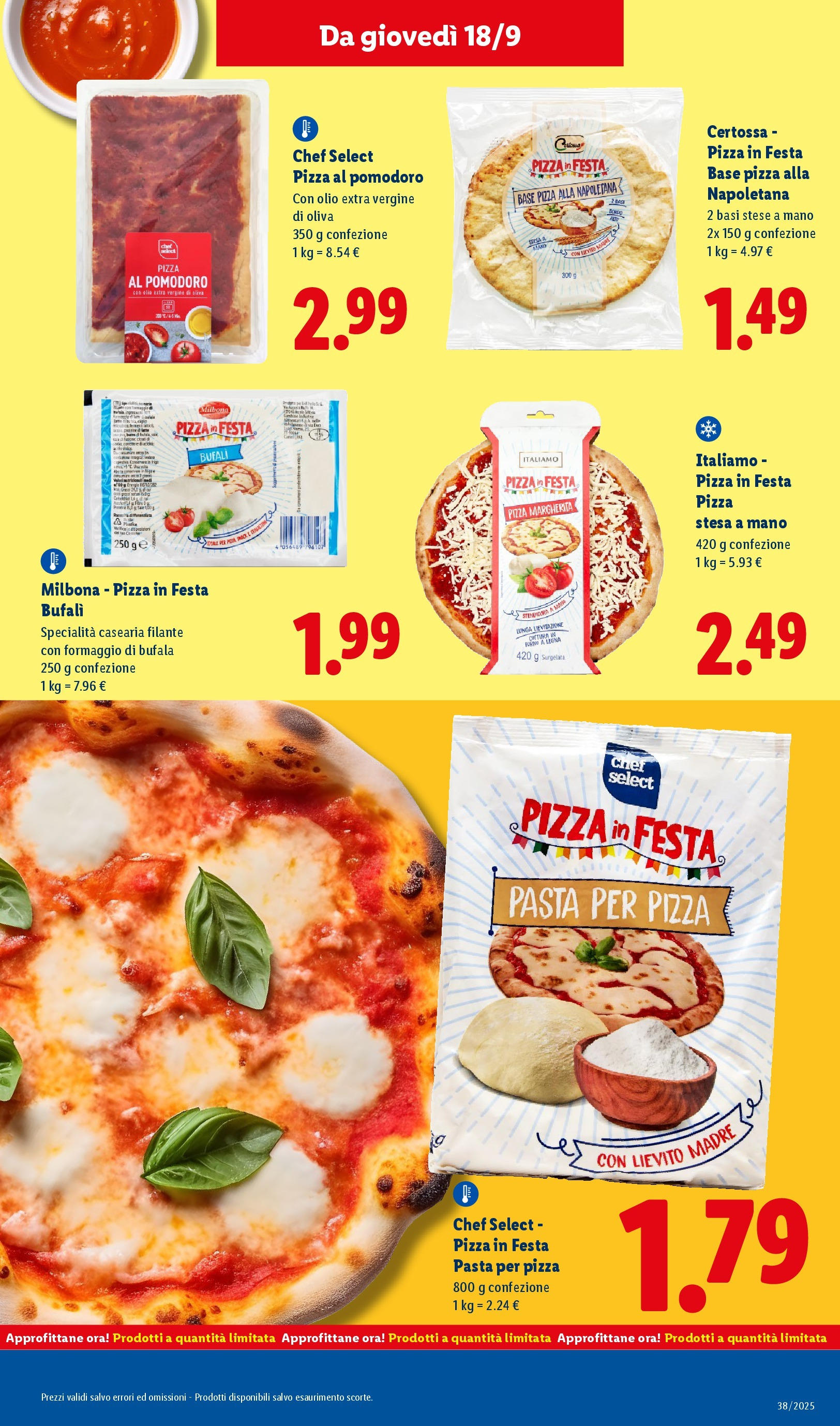 LIDL nuovo volantino dal 14/09/2025 - in anteprima⏳ | Pagina: 31 | Prodotti: Formaggio, Olio, Pasta, Forno LIDL volantino della prossima settimana dal 14/09/2025 📣 | Pagina: 31 | Prodotti: Formaggio, Olio, Pasta, Forno