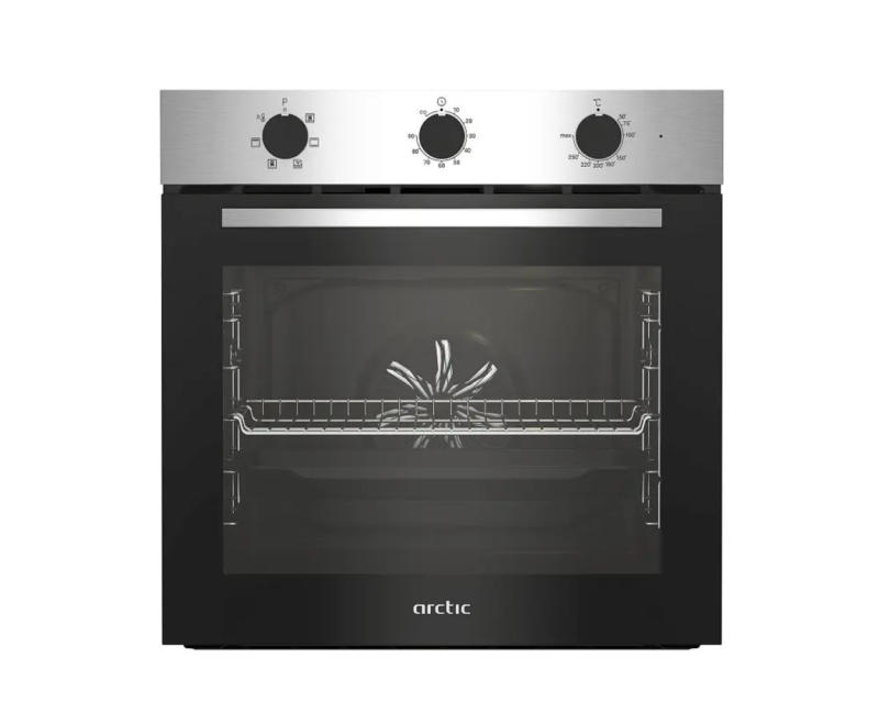 Cuptor electric incorporabil Arctic ARVIE1110XD, clasa A, capacitate cuptor 71 L, 6 functii de gatire, Inox