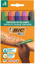 Set pentru tatuaje temporare cu 5 stampile BIC Kids