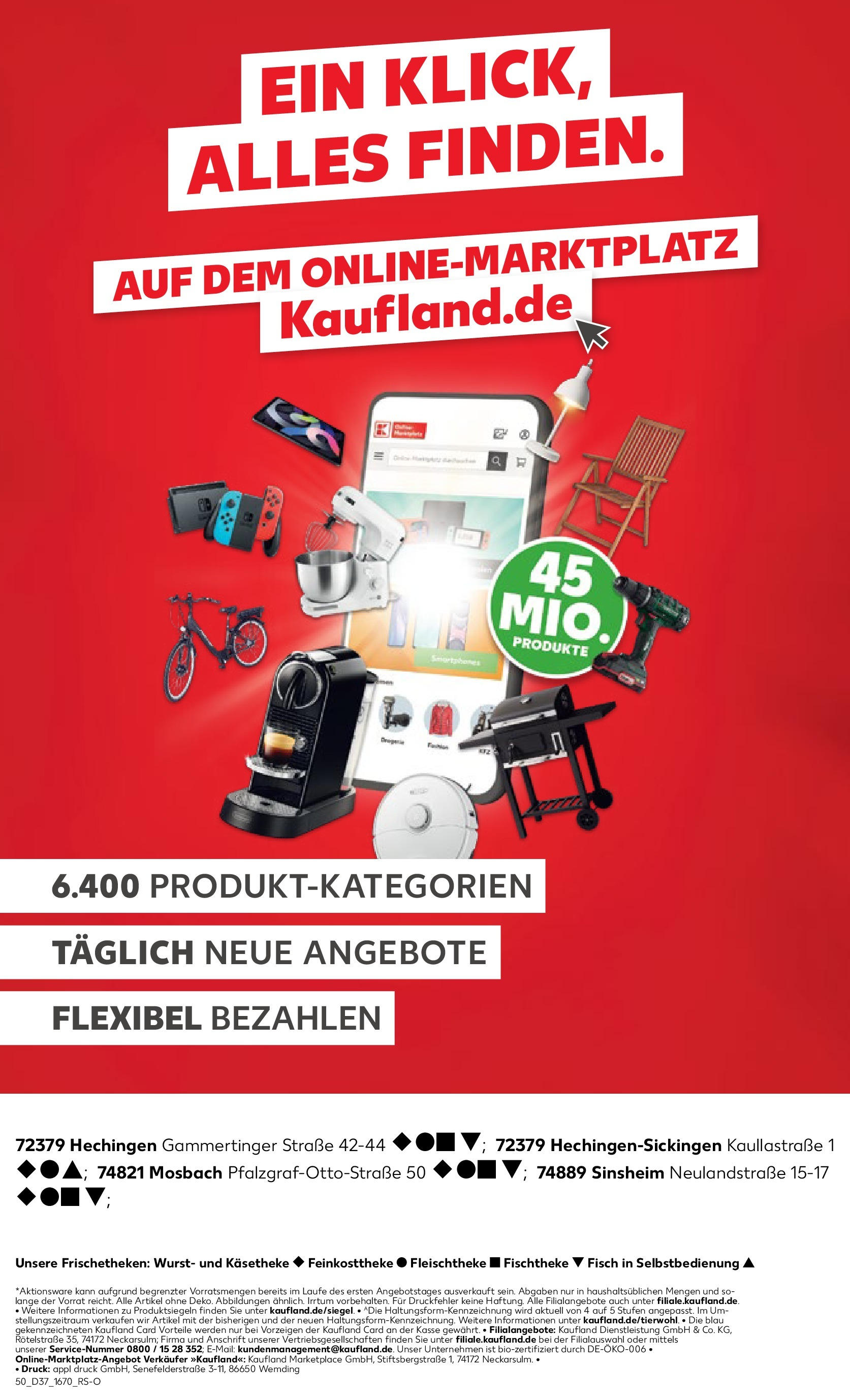 Prospekt Kaufland ab 14.09.2025 » Angebote und Werbung Online | Seite: 50 | Produkte: Grill, Kaffeemaschine, Wurst, Smartphone Prospekt Kaufland ab 14.09.2025 » Angebote Online zum Blättern | Seite: 50 | Produkte: Grill, Kaffeemaschine, Wurst, Smartphone