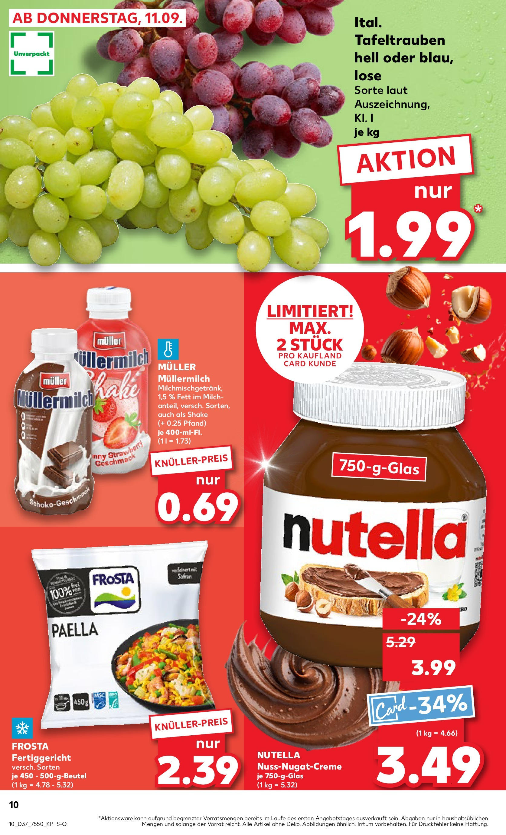 Prospekt Kaufland ab 14.09.2025 » Angebote Online zum Blättern | Seite: 10