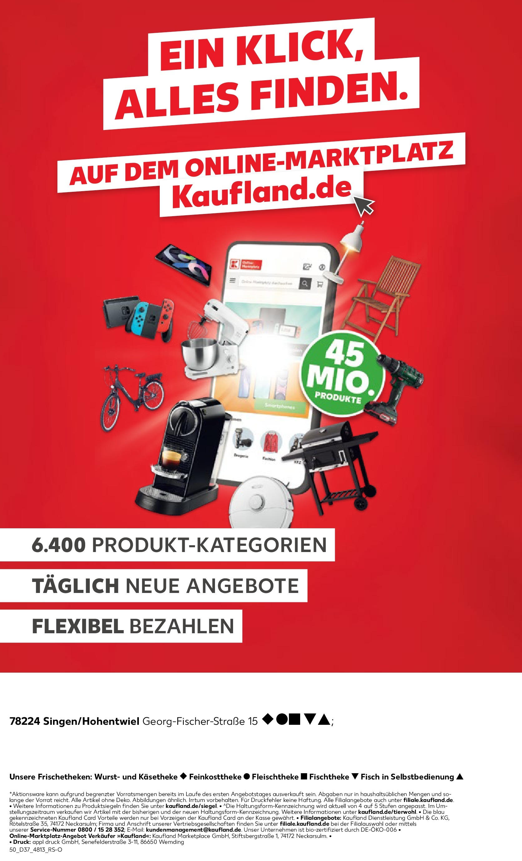 Prospekt Kaufland ab 14.09.2025 » Angebote Online zum Blättern | Seite: 50 | Produkte: Grill, Mixer, Wurst, Smartphone