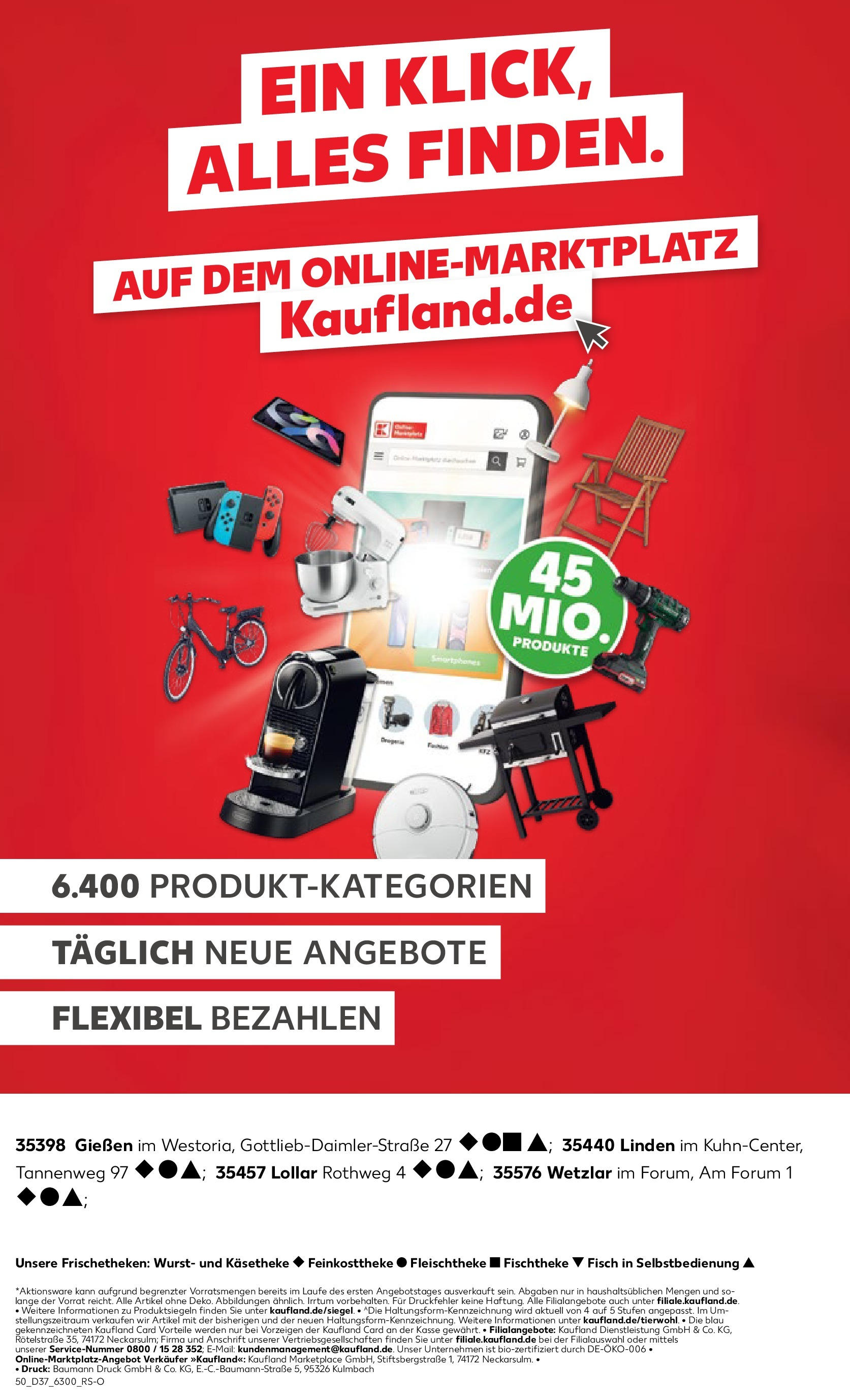 Prospekt Kaufland ab 14.09.2025 » Angebote Online zum Blättern | Seite: 50 | Produkte: Grill, Kaffeemaschine, Wurst, Smartphone