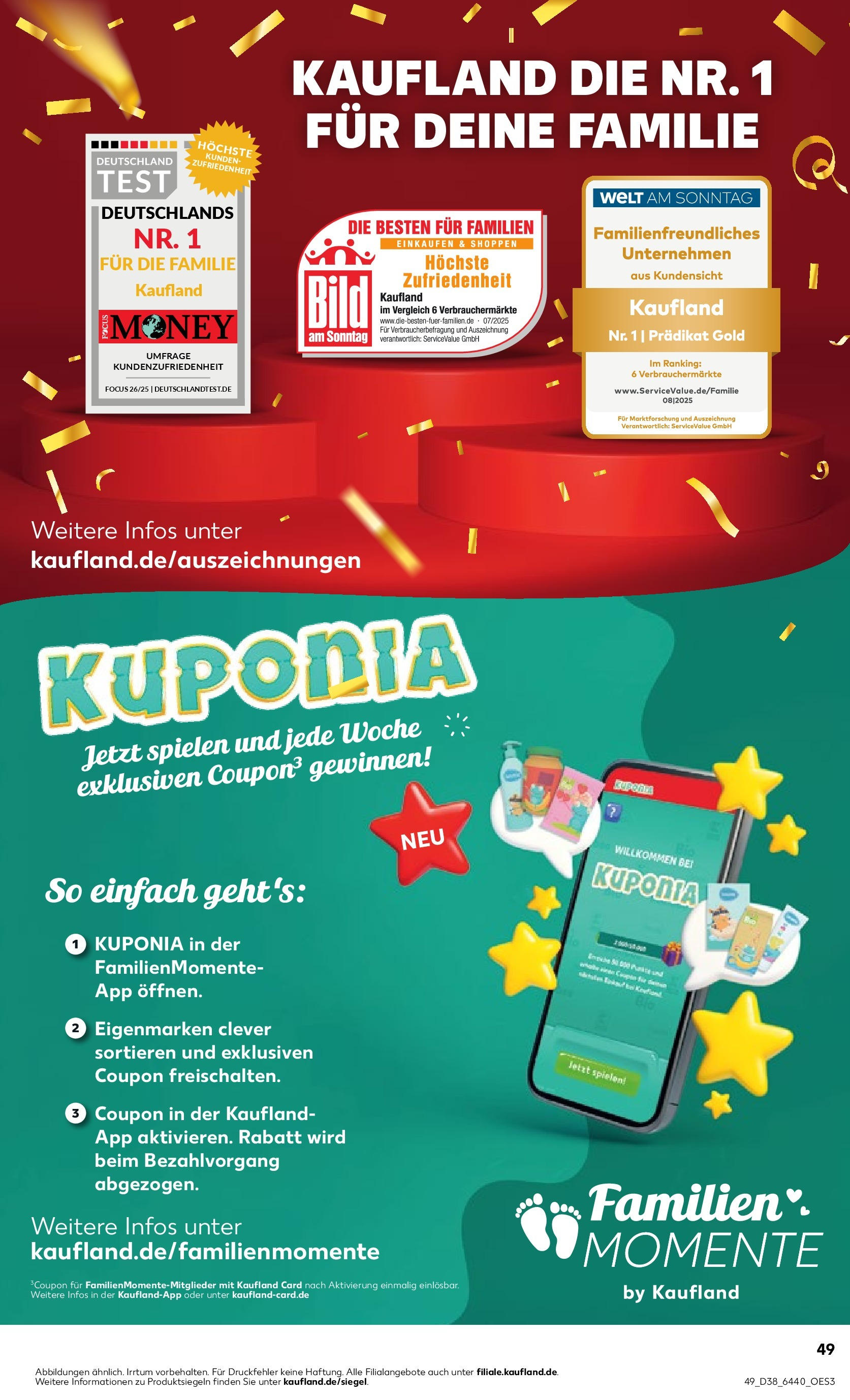 Prospekt Kaufland ab 17.09.2025 » Angebote Online zum Blättern | Seite: 53